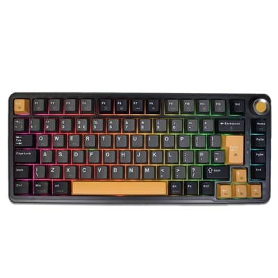 Marvo Titan 75 KG985W Wireless Mechanical Gaming Keyboard, Tri-Mode Connectivity, Wired, 2.4GHz &amp; Bluetooth, Hot-Swappable Mechanical Switches, Vibrant RGB Backlighting, Full-Key Anti-Ghosting