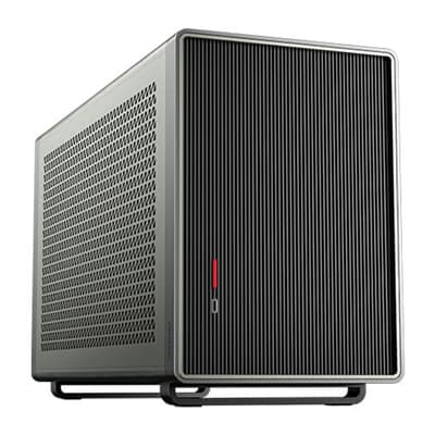 Antec Performance 1M Aventurine Mini-ITX Gaming Case, 1 x USB Type-C, Perforated Panel Design for Optimal Airflow  0 x Pre-Installed Fans,  SFX-L &amp; SFX only, ITX Compatible