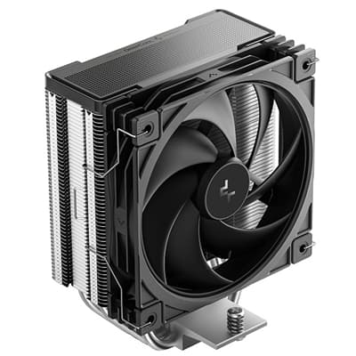 DeepCool AG400 G2 CPU Air Cooler 120mm PWM Fan 4 Heatpipes Intel LGA1851/1700 AMD AM5/AM4 Black
