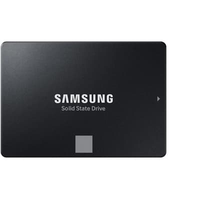 Samsung 870 EVO (MZ-77E2T0B/EU) 2TB 2.5 Inch SSD, Sata 3 Interface, Read 560MB/s, Write 530MB/s, 5 Year Warranty