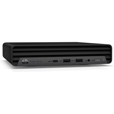 HP Pro Mini 400 Desktop Mini, Intel Core i5-12500T 12th Gen, 16GB RAM, 256 SSD, Intel Graphics, Windows 11 Pro