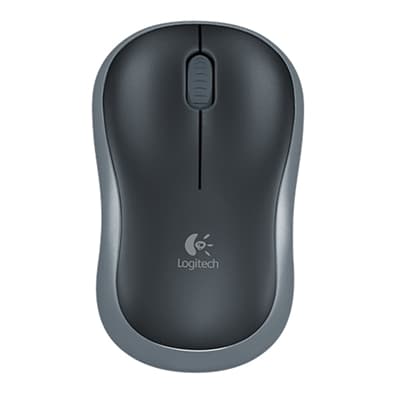 Logitech M185 Wireless Black &amp; Grey Mouse