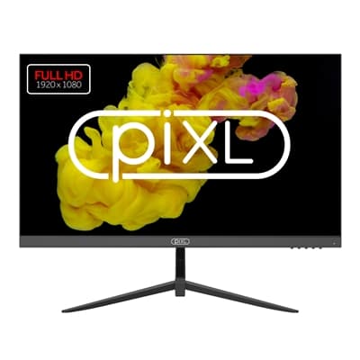 piXL PX24IVHFPD 24 Inch 100Hz Full HD Widescreen IPS Monitor with 1920 x 1080 Resolution, 5ms Response Time, 100Hz Refresh Rate, HDMI &amp; VGA