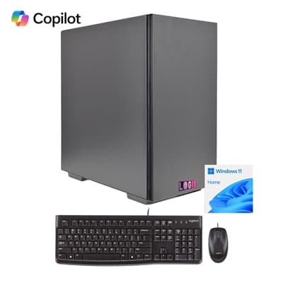 LOGIX Intel i7-14700 2.10GHz (5.30GHz Boost) 20 Core 28 threads. 32GB Kingston RAM, 1TB Kingston NVMe, Wi-Fi 6, Windows 11 Home + FREE Keyboard &amp; Mouse